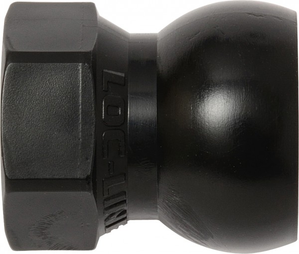 L59873S - Anschlussnippel mit SAE-Innengewinde 5/8" - 18, schwarz