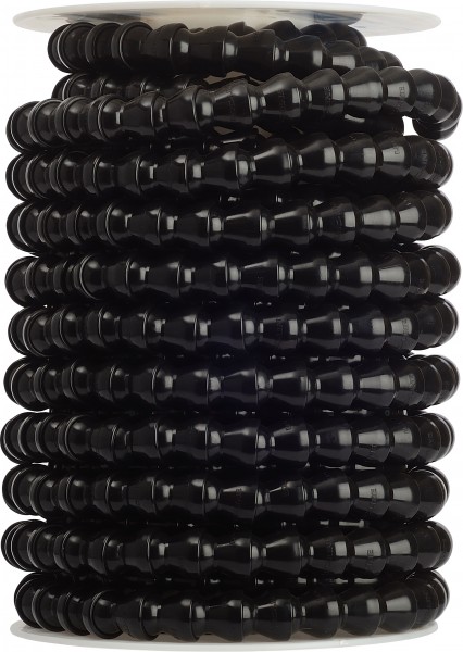 L59861S - 15m Schlauch auf der Rolle, schwarz