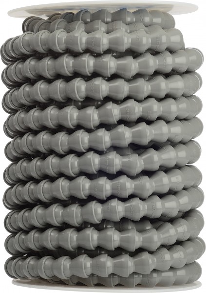 L59861G - 15m Schlauch auf der Rolle, grau