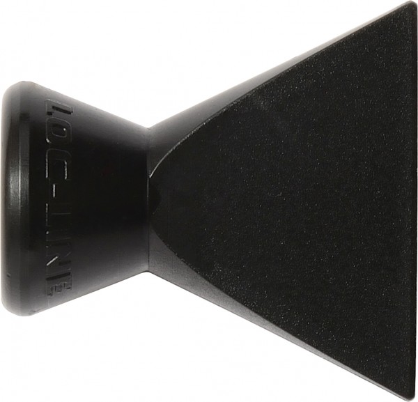 L41407S - Breitstrahldüse 25mm, schwarz