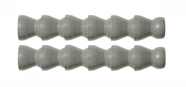 L51801G - 2 St. Segmentschlauch á 138mm, grau