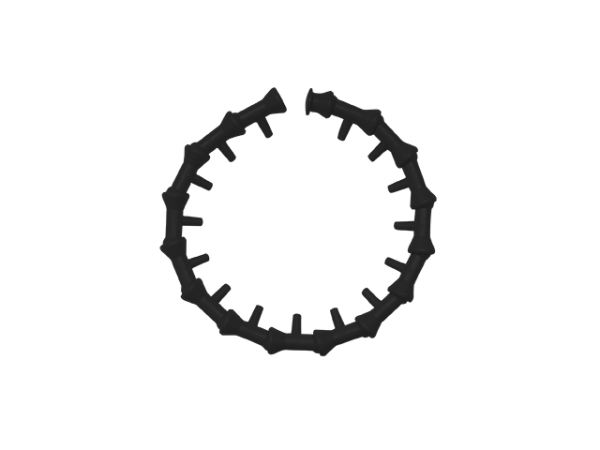 L41479S - Ringsystem, schwarz
