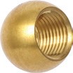 L41496 - Messing-Kugeladapter 15mm mit NPT-Gewinde 1/8"
