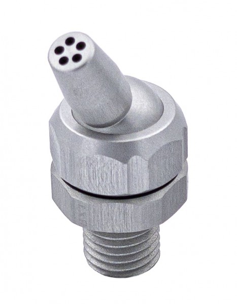 C4M81 - Gerade Rund-Düse, Mehrlochausführung 5 (Löcher) × 1 mm, M8×1