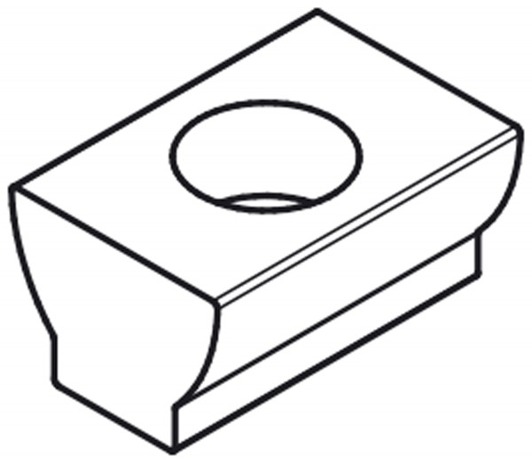 X60340 - Ersatz-Stahlprofil für Doppelkeilspanner