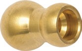 L41742 - Messing-Kugeladapter 15mm