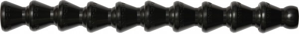 L49420S - 7,5m Schlauch in 55 St. Segmentschläuche á 147mm, schwarz