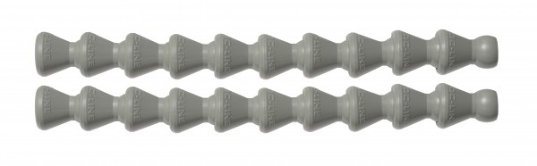 L41401G - 2 Stk. Segmentschlauch á 147mm, grau