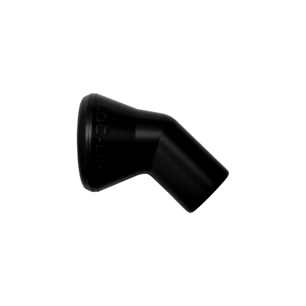 L49473S - 45° Runddüse Ø6,4mm, schwarz