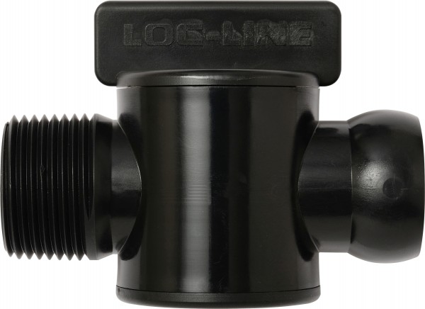 L69556S - Absperrhahn mit Außengewinde NPT 3/4" schwarz