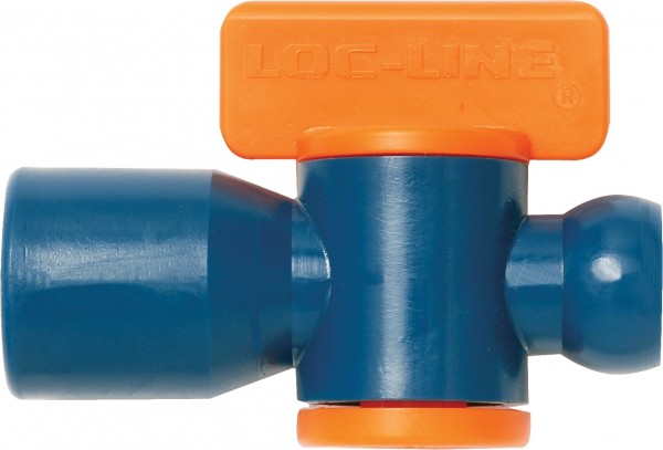 L21193S - Absperrhahn mit Innengewinde NPT 1/4" schwarz